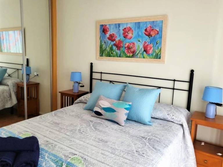 Holiday apartment with patio & pool in Playas