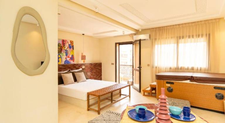 Lovely apartment with hot tub | Close to Majorelle Garden | Pets are welcome in Marrakech