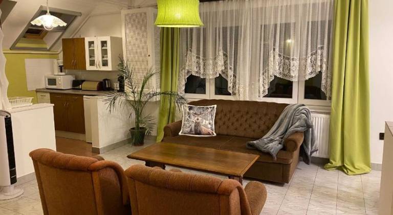 Nice holiday apartment with barbecue, patio & garden | Pets allowed in Hévíz