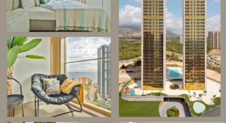Rental apartment with pool & jacuzzi in Benidorm