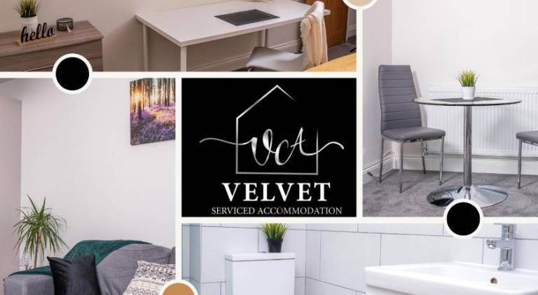 1 Bed House at Velvet Serviced Accommodation Swansea with Free Parking & WiFi - SA1 — photo 2