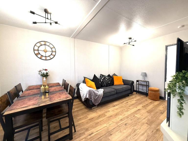 Chalet with patio | Good for workation in Bridlington