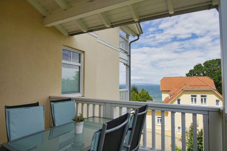 traumhafter Meerblick vom Balkon,Schwimmbad-und Saunanutzung - Villa Bergfrieden — photo 5