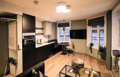 Apartament z hotelowymi udogodnieniami Stavanger