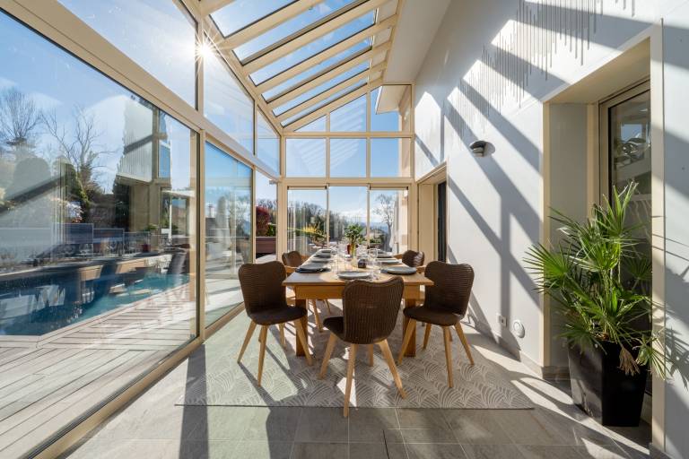 Villa with private pool, barbecue & hot tub | Mountain view — photo 4