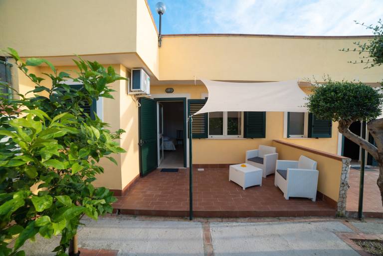 Pension Camera One Vista Cortile mit gemeinsamer Terrasse Wi Fi und Klimaanlage