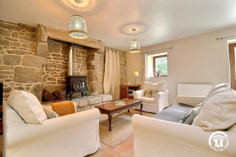 Ferienhaus mit Pool in Persquen, Atlantikküste Frankreich f&uuml;r max. 4 Personen am Atlantik