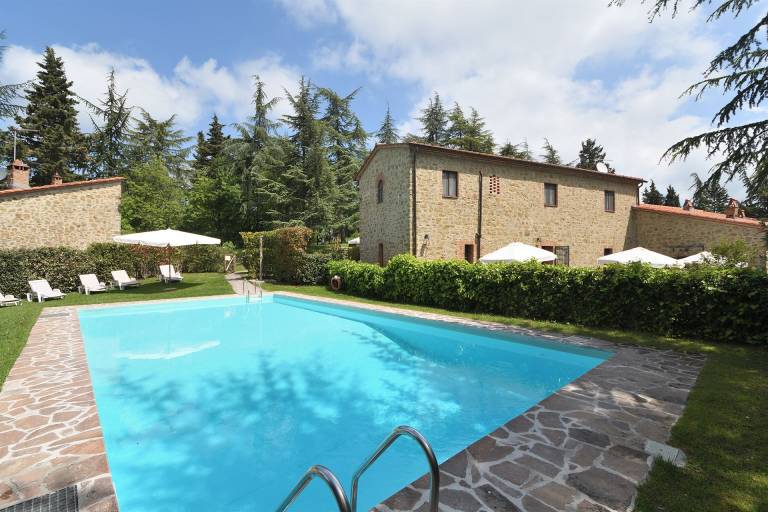 Ferienwohnung mit Hund inGaiole in Chianti Toskana f&uuml;r max. 4 Personen
