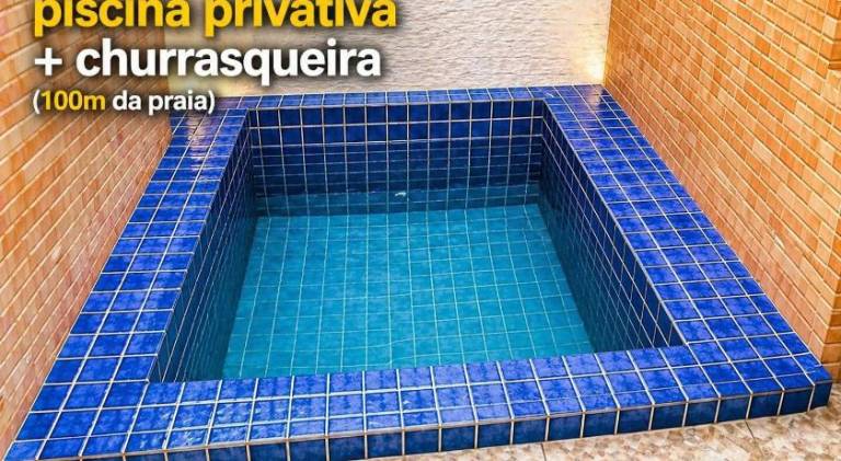 Apartment with pool in Praia Grande