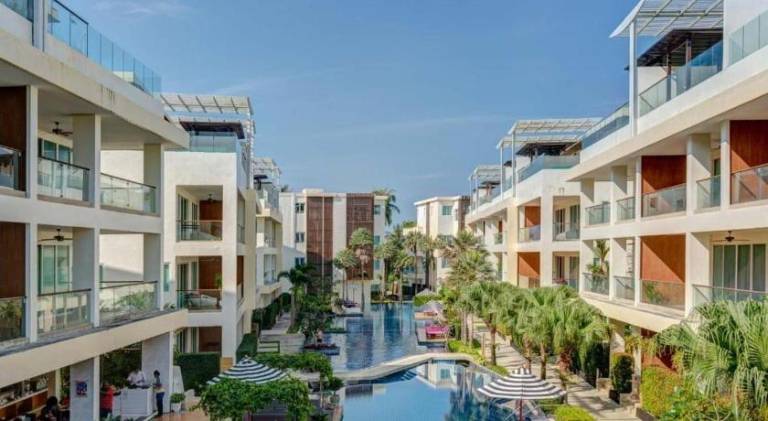 Luxury 112 m 2BR, Direct Pool Access, 1st Line, Klong Muang Beach in Krabi