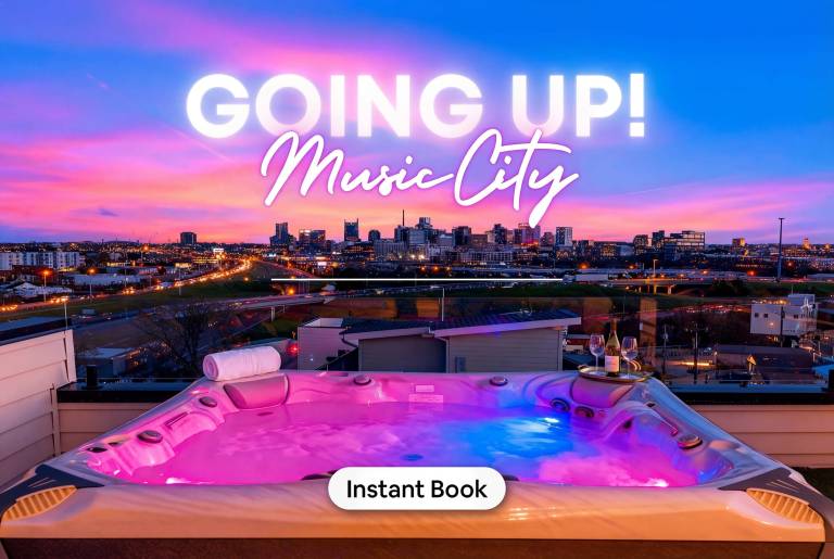 Elevator with Rooftop Hot Tub Pet Friendly Yard