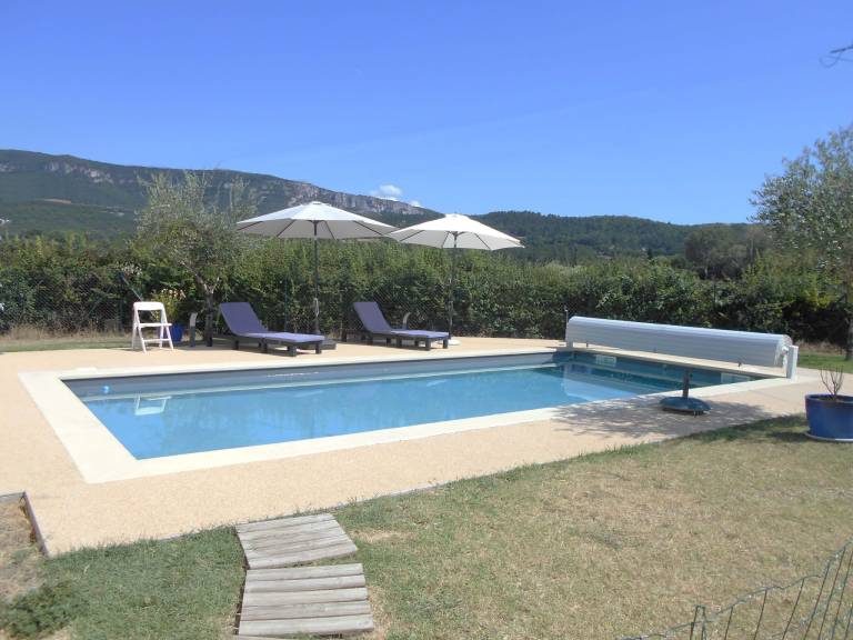 Ferienhaus mit Pool in La Bégude-de-Mazenc, Frankreich f&uuml;r max. 4 Personen