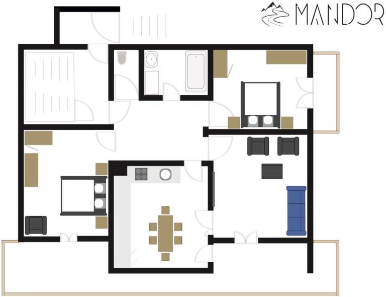 Ferienwohnung Saas-Almagell