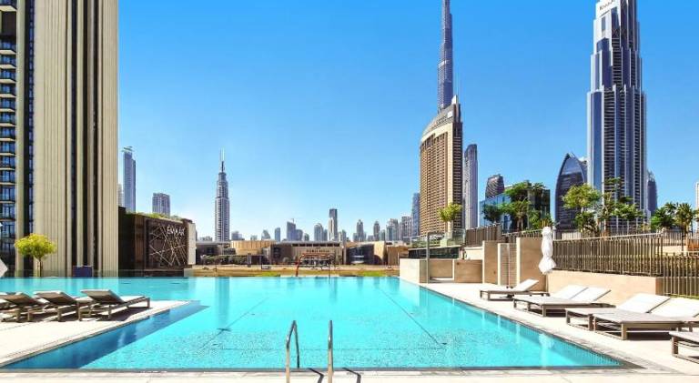 Stunning 2BR Skyline Stay With Full Burj Khalifa View — photo 2