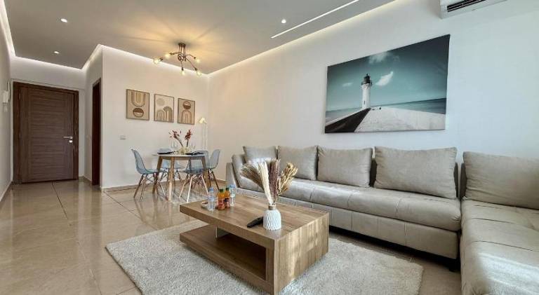 Rental apartment with pool | Beach nearby | Dogs allowed in Tangier