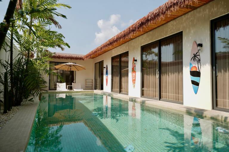 Vacation home with private pool, jacuzzi & grill | Next to the beach | Dogs allowed — photo 3