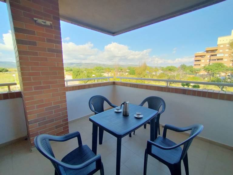 Apartment with pool & patio | Beach view — photo 3