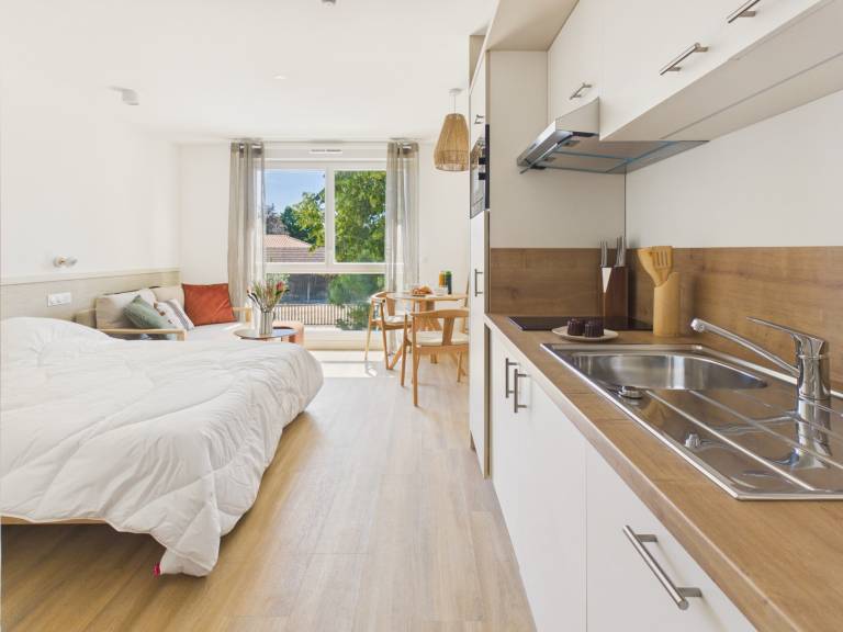 Ferienwohnung in Biscarrosse f&uuml;r max. 3 Personen am Atlantik