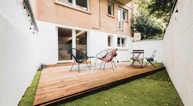 Rental apartment with patio in Luxembourg City