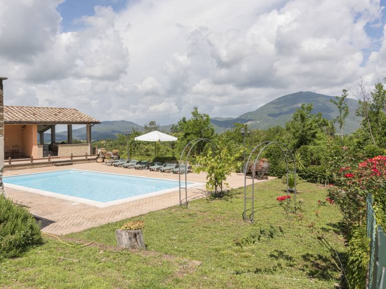 Ferienhaus in Casperia f&uuml;r max. 6 Personen