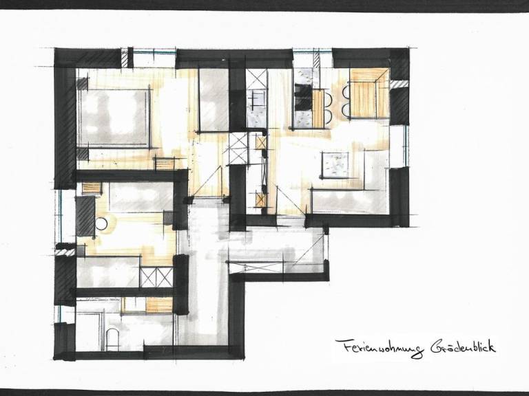 Ferienwohnung mit Hund in Barbian, Tisens f&uuml;r max. 6 Personen