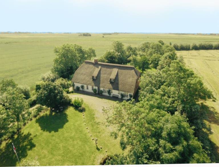 Ferienwohnung mit Hund inOsterhever, Nordseeküste  f&uuml;r max. 5 Personen