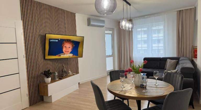 Holiday apartment with sauna in Miedzyzdroje