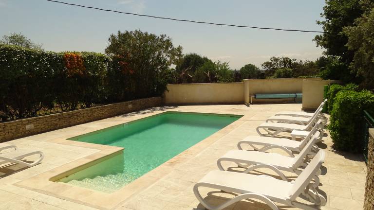 Villa with private pool, terrace & barbeque | Pool view — photo 3