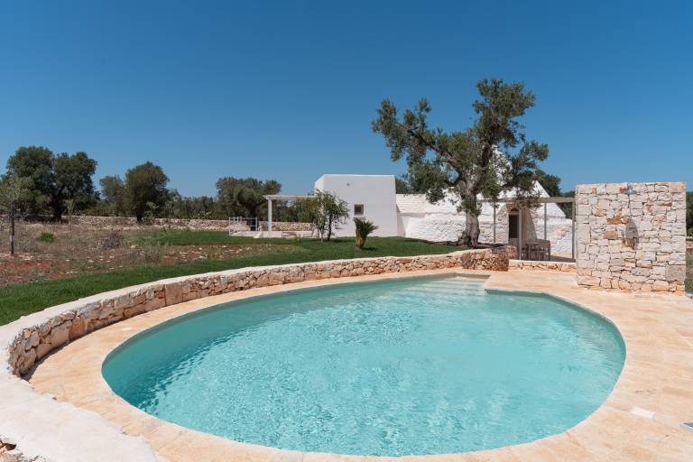 Villa 'Trullo White Dream Con Piscina' with Private Pool, Wi-Fi and Air Conditioning — photo 3