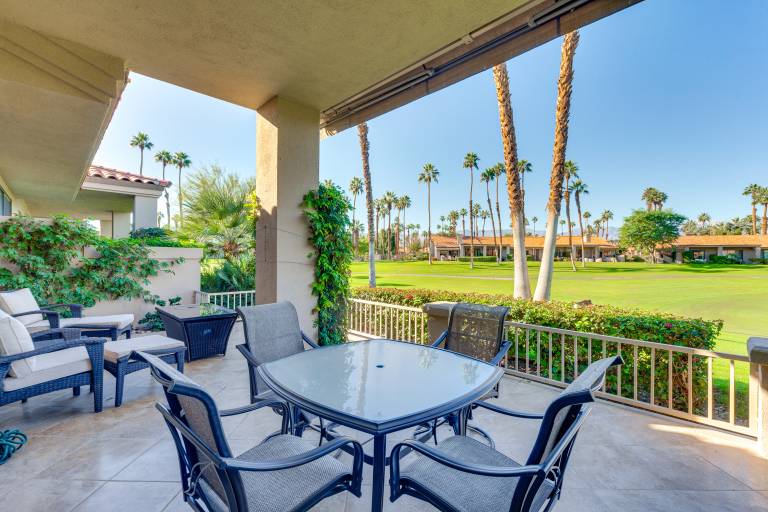 Mtn View & Fairway-Facing Patio: Palm Desert Condo — photo 3