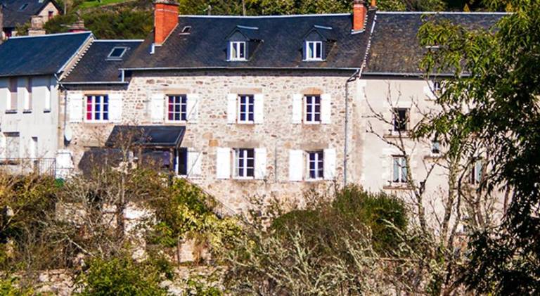 Vue sur la Vezere in Limoges