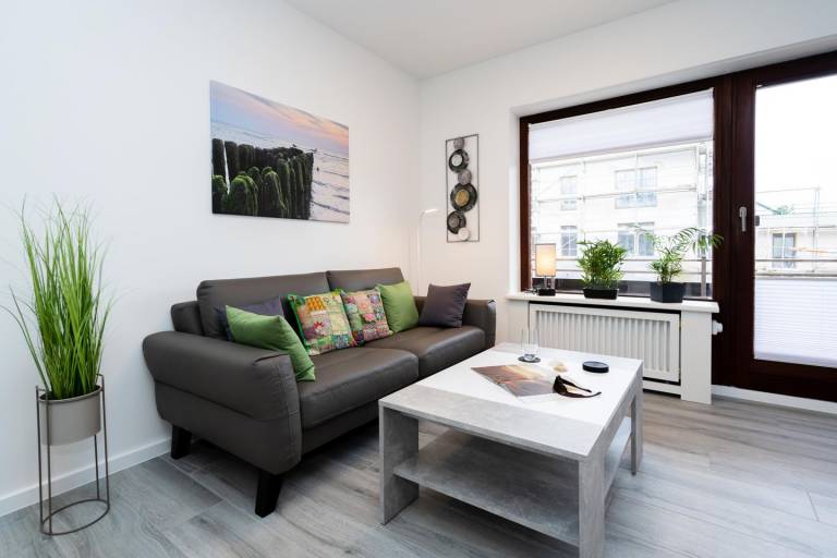 Strandnahes App. für 4 Personen mit Balkon, PKW-Stellplatz. Haustiere erlaubt. — photo 4