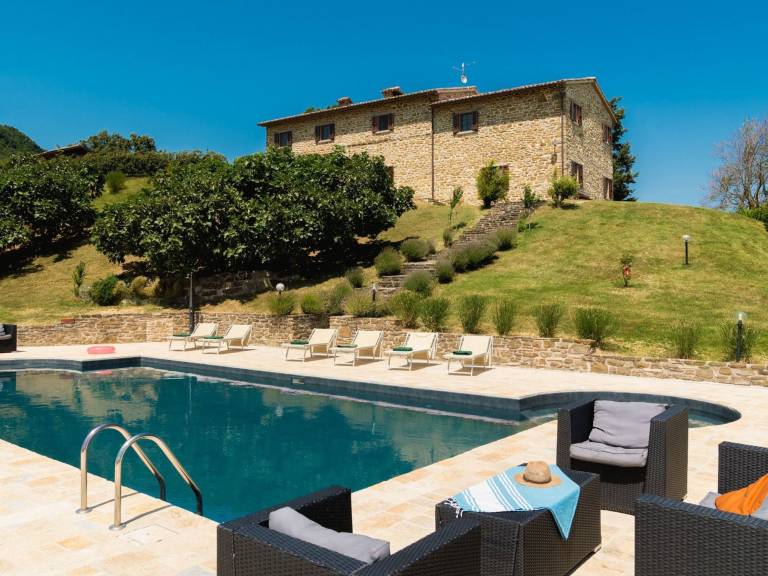 Ferienhaus in Apecchio f&uuml;r max. 13 Personen