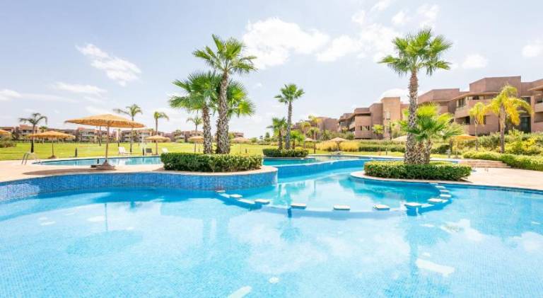 Rental apartment with pool in Marrakech