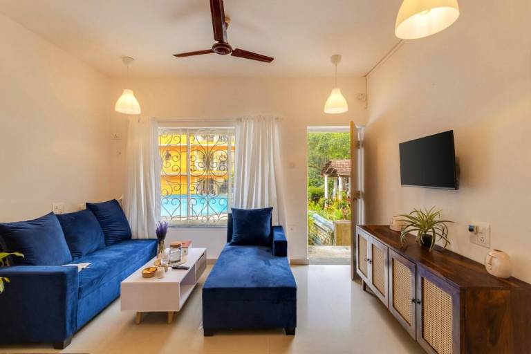 Vacation home with pool | Pet-friendly in Anjuna
