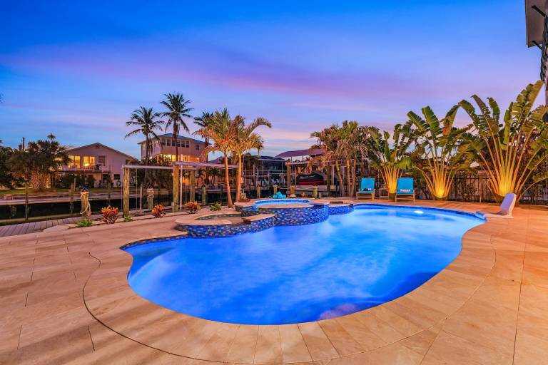 Ocean View, Gulf Access, Close to Beach, Private heated Pool - Island Waters - Roelens — photo 2