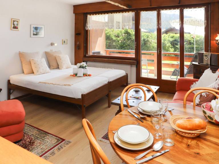 Ferienwohnung in Verbier, Le Châble für max. 2 Gäste