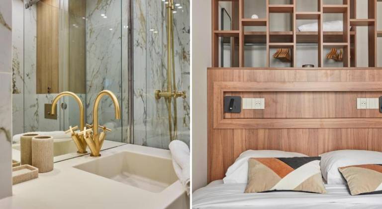 Serviced apartment with sauna & patio in Pantin