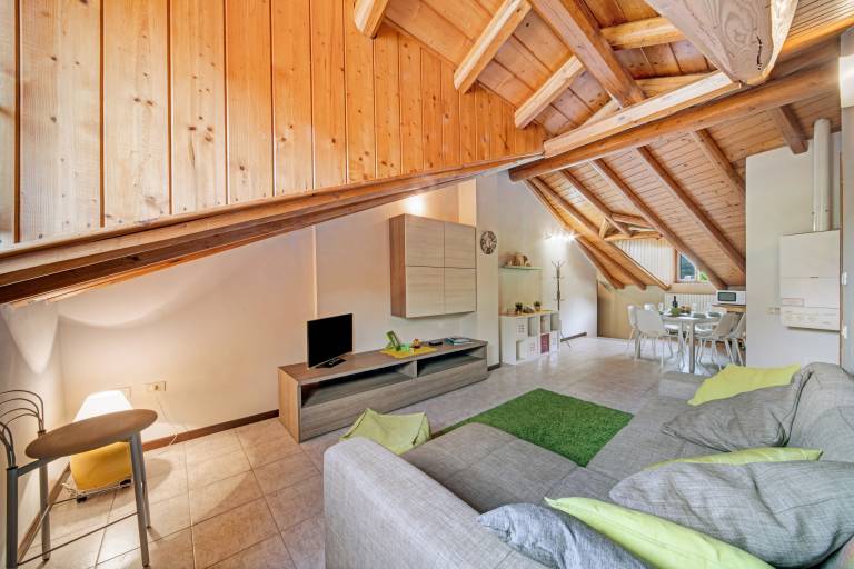 Apartment 'Mansarda Fra Monte E Lago' with Mountain View, Shared Terrace and Wi-Fi — photo 4