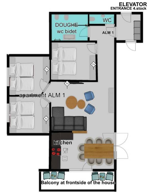 Ferienwohnung  Schüttdorf