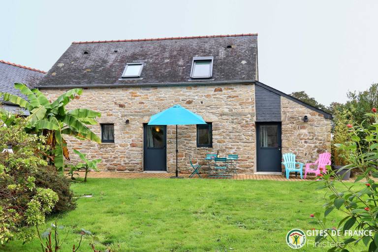 Ferienhaus in Gouesnac'h&comma; Saint-&Eacute;varzec f&uuml;r max. 2 Personen am Atlantik