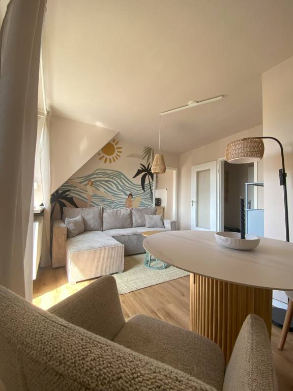 Coastal Boho Apartment Butze 6