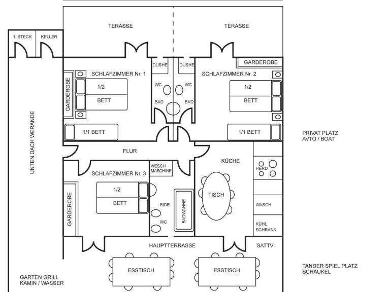 Apartment with grill, terrace & yard | Nature view — photo 5
