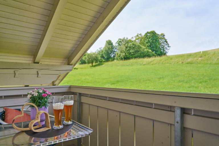 Ferienwohnung 80qm mit Balkon und drei Schlafzimmern