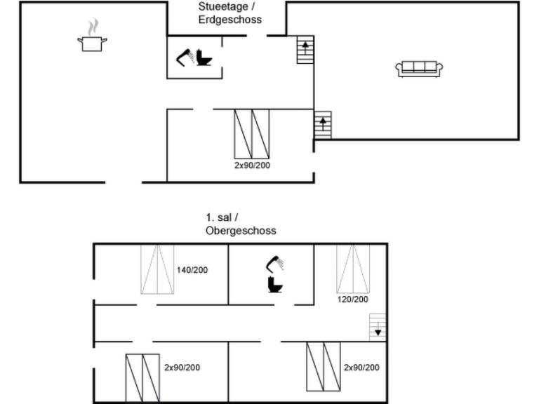 House with patio | Sea view in Allinge