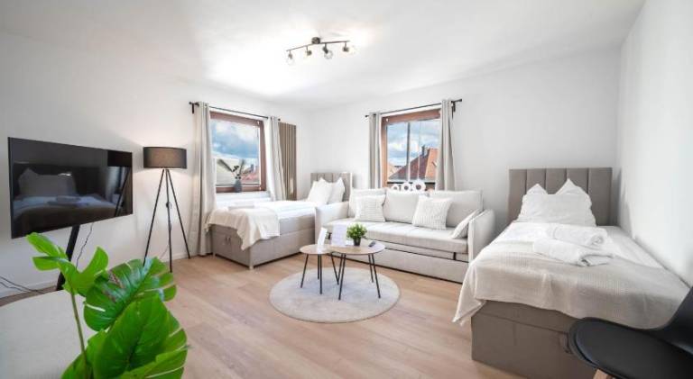 Rental apartment with 2 rooms for 6 persons in Ludwigsburg