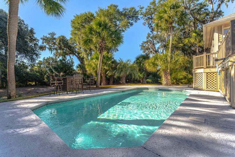 House with barbecue in Hilton Head Island, SC