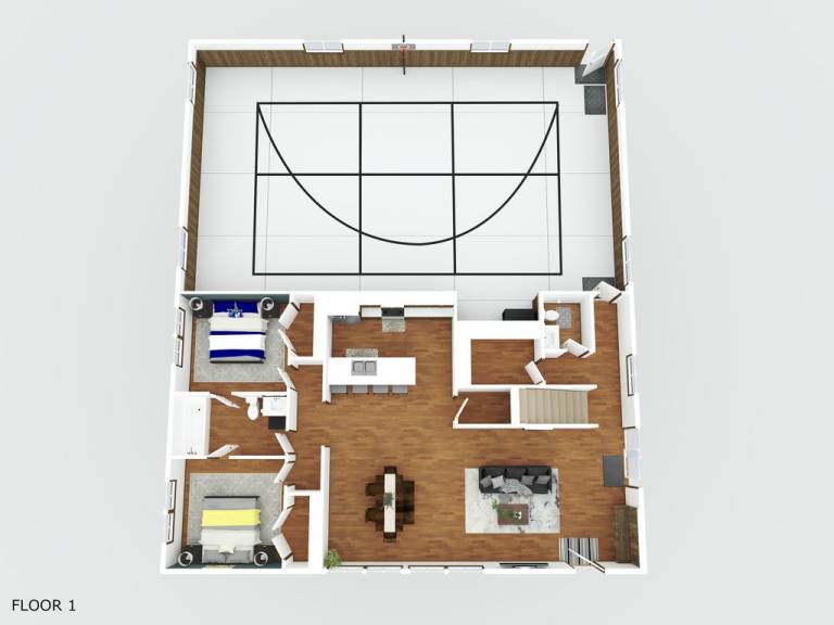 Courtside Cabin — photo 2