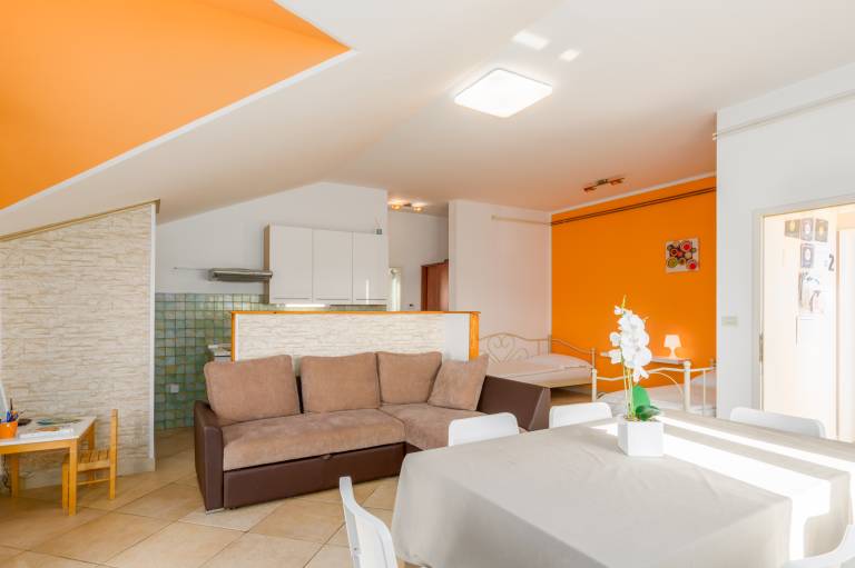 One bedroom apartment with terrace and sea view Umag (A-2523-c) — photo 2