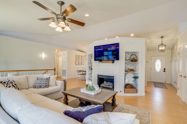 Fish, Boat & Hike: Lakefront Home w/ Game Room! — photo 5
